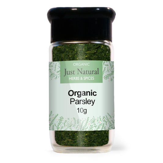 Just Natural Herbs_Organic Parsley (Glass Jar) 17g