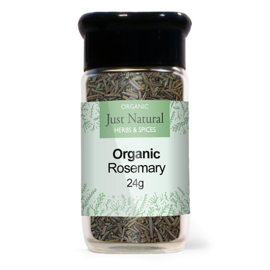 Just Natural Herbs_Organic Rosemary (Glass Jar) 30g