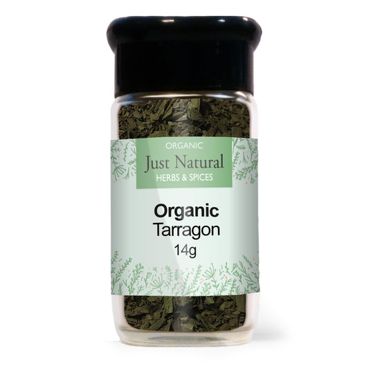 Just Natural Herbs_Organic Tarragon (Glass Jar) 20g