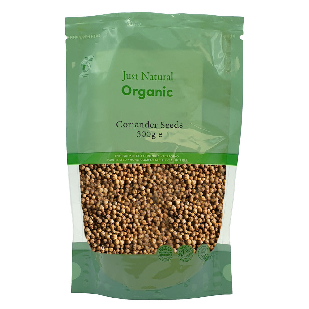 Just Natural Herbs_Organic Coriander Seeds 300g