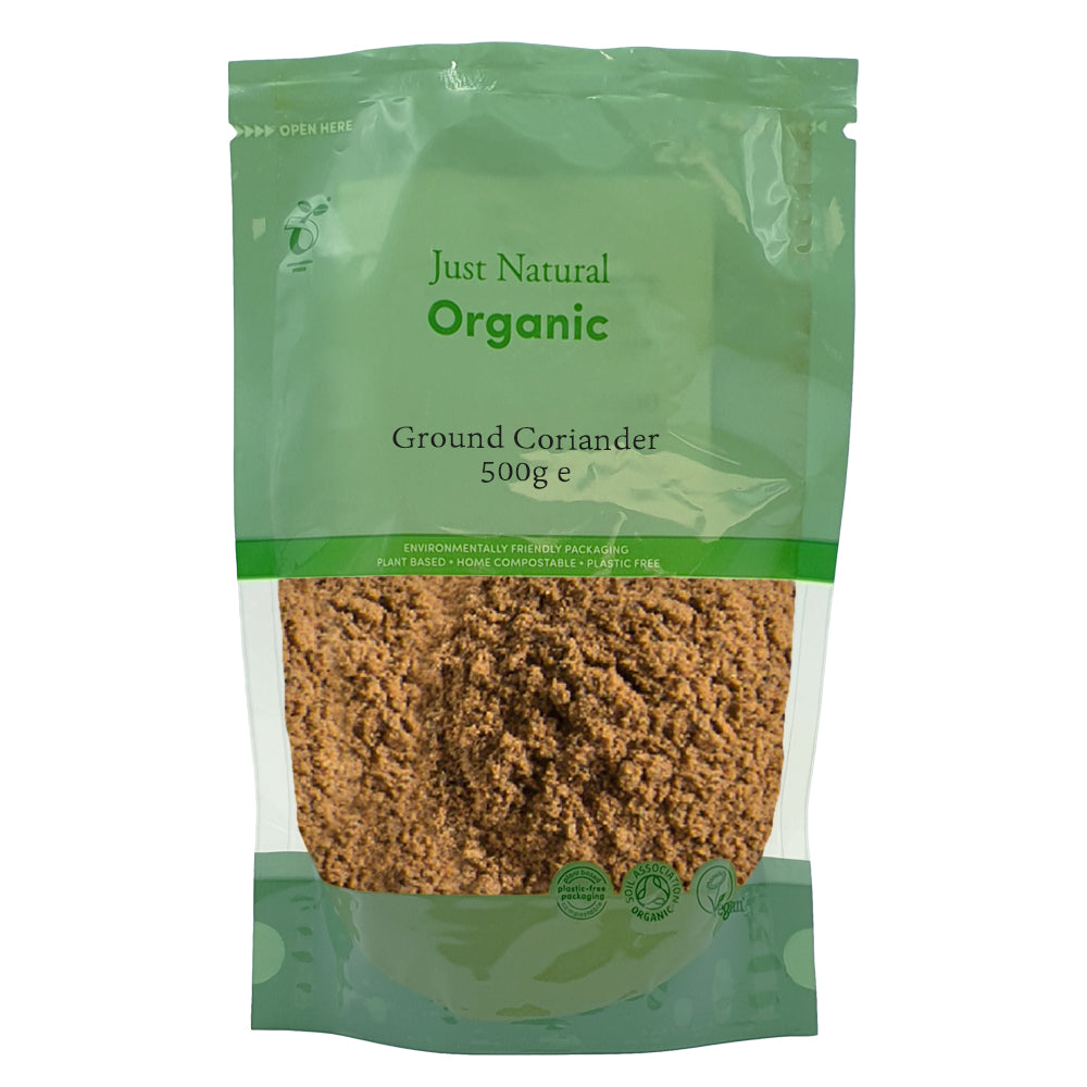 Just Natural Herbs_Organic Ground Coriander 500g
