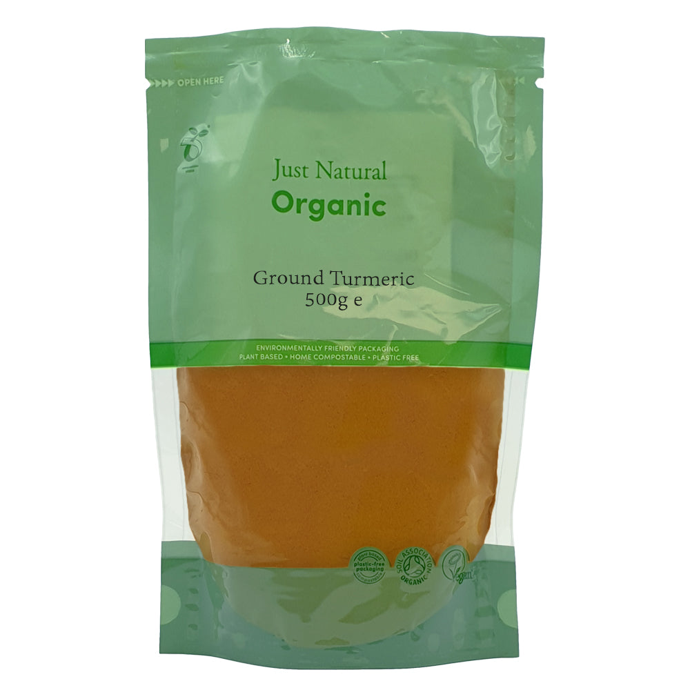 Just Natural Herbs_Organic Ground Turmeric 500g