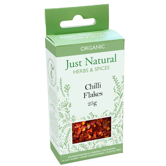 Just Natural Herbs_Organic Chilli Flakes (Box) 25g