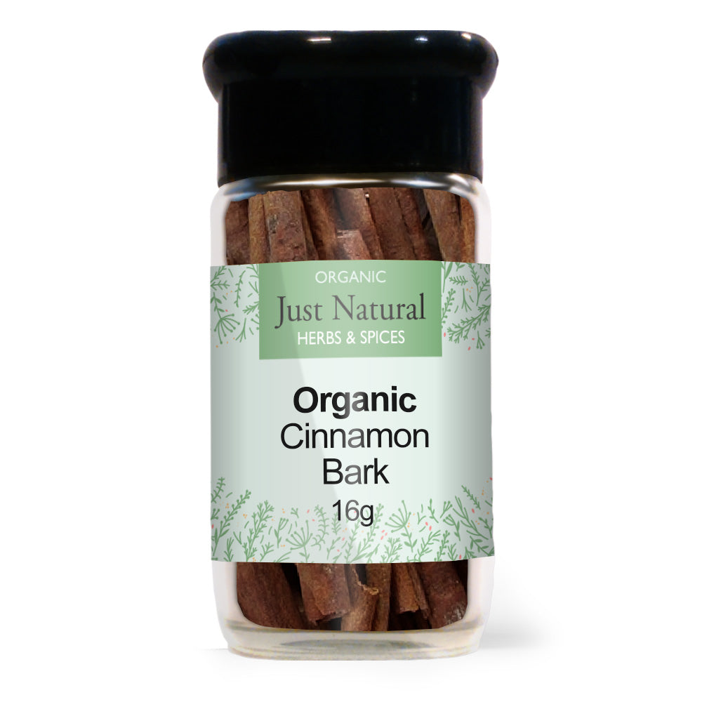Just Natural Herbs_Organic Ceylon Cinnamon Sticks (Glass Jar) 20g