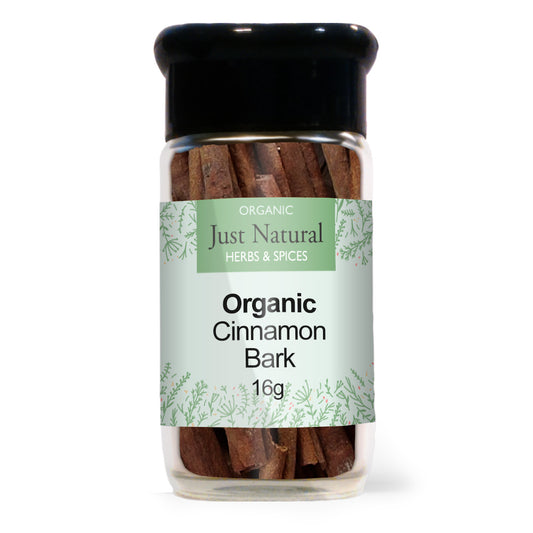 Just Natural Herbs_Organic Ceylon Cinnamon Sticks (Glass Jar) 20g