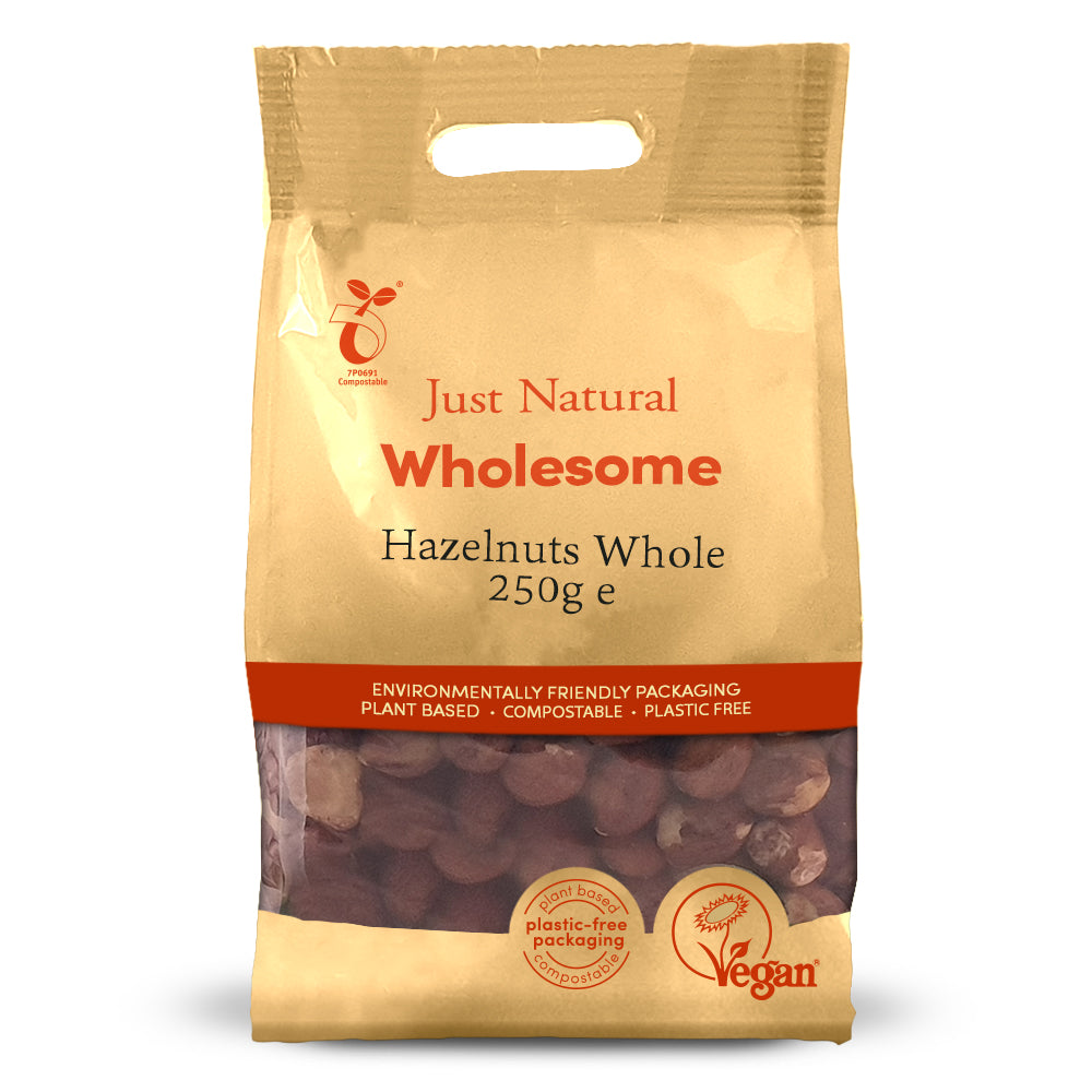 Just Natural Wholesome_Hazelnuts Whole 250g