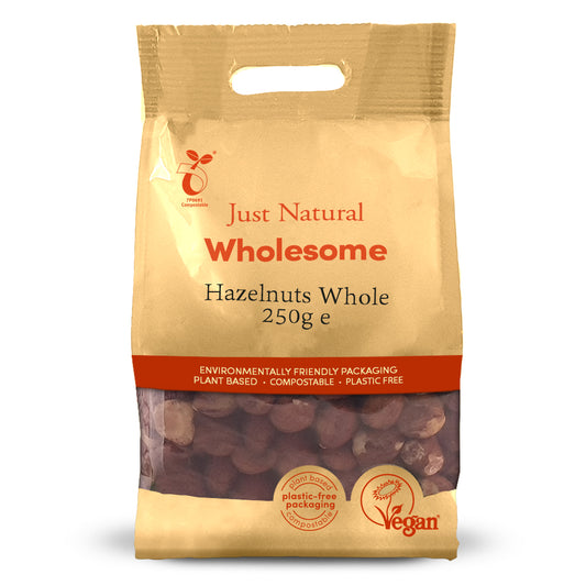 Just Natural Wholesome_Hazelnuts Whole 250g
