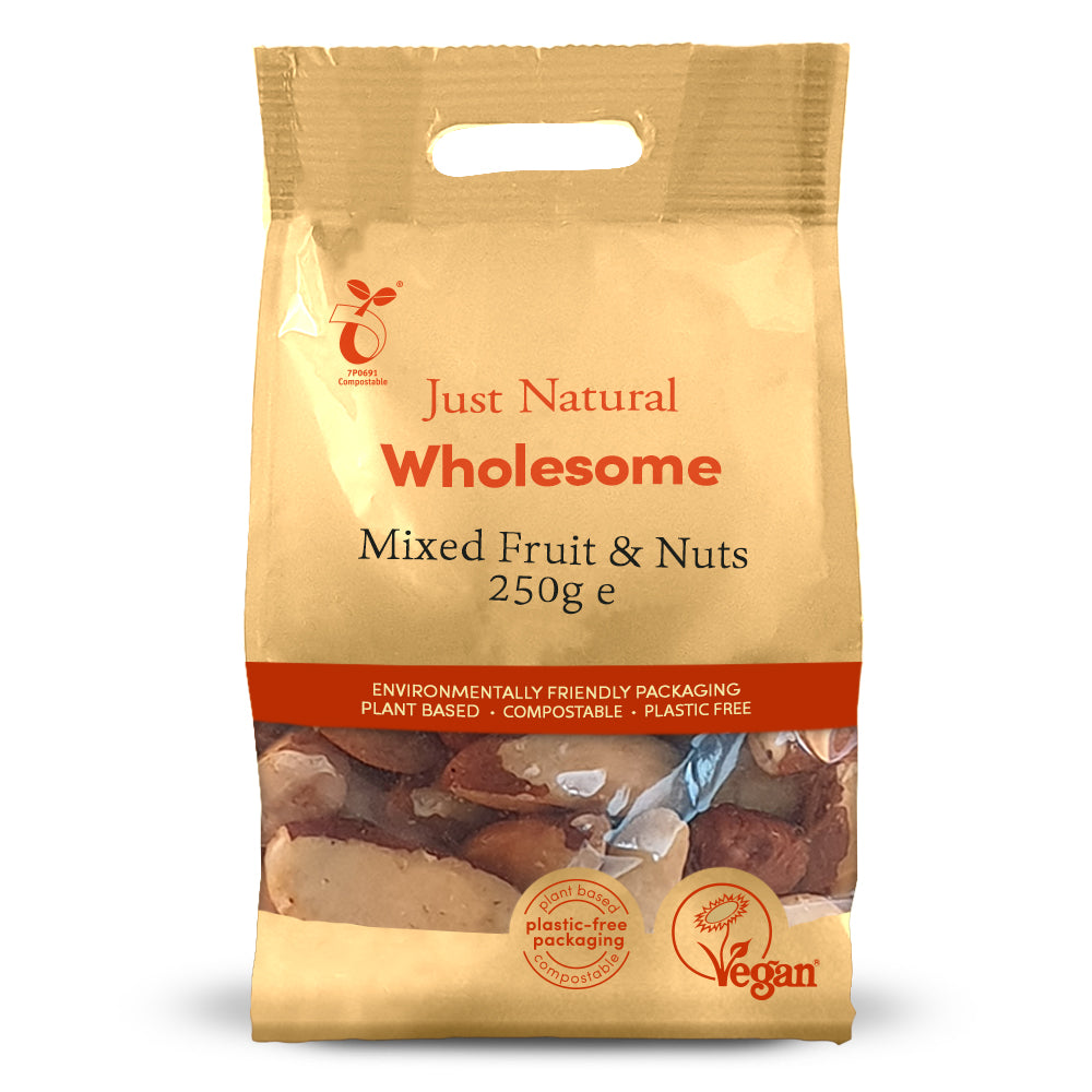 Just Natural Wholesome_Mixed Fruit & Nuts 250g