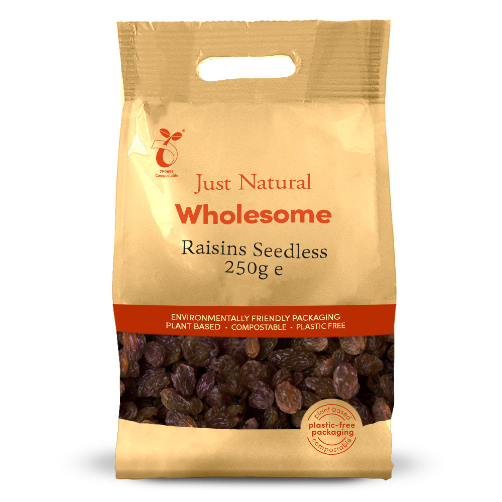 Just Natural Wholesome_Raisins Seedless 250g