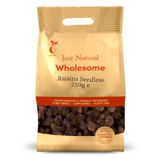 Just Natural Wholesome_Raisins Seedless 250g