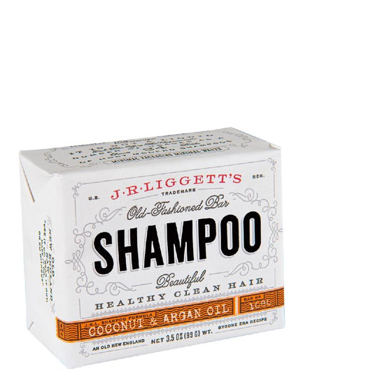 JR Liggetts_Vegan Virgin Coconut & Argan Shampoo Bar 99g