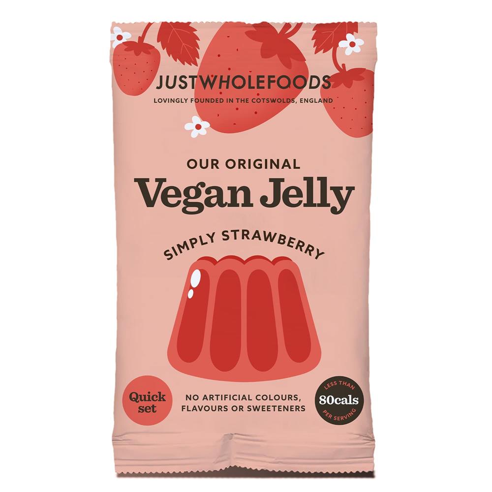 Just Wholefoods_Vegan Strawberry Jelly - 85g