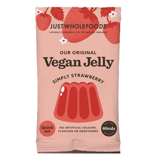 Just Wholefoods_Vegan Strawberry Jelly - 85g