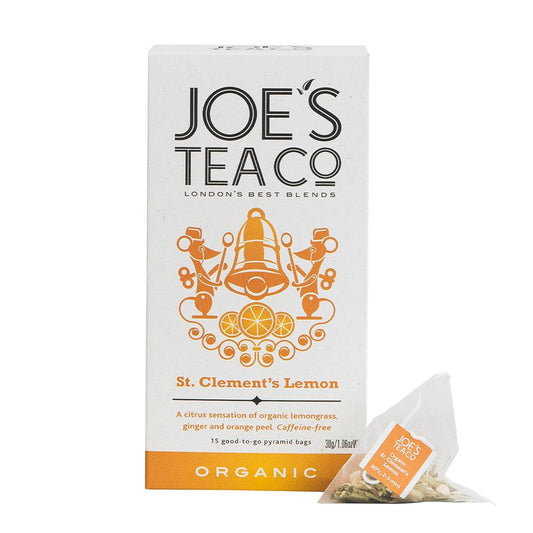 Joes Tea Company_St. Clement's Lemon - 15 biodegradable pyramid bags