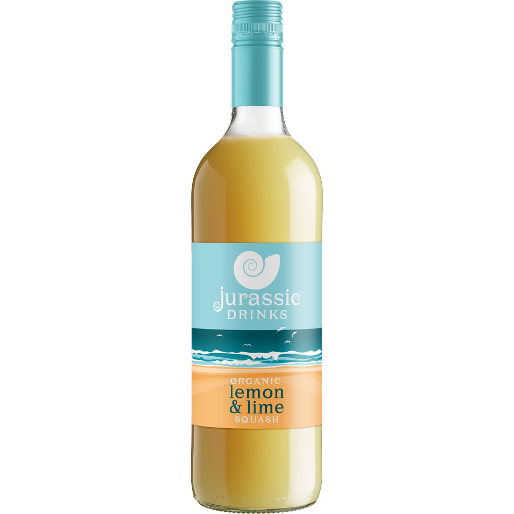 Jurassic Drinks_Jurassic Drinks Organic Lemon & Lime Squash 740ml-pack of 2
