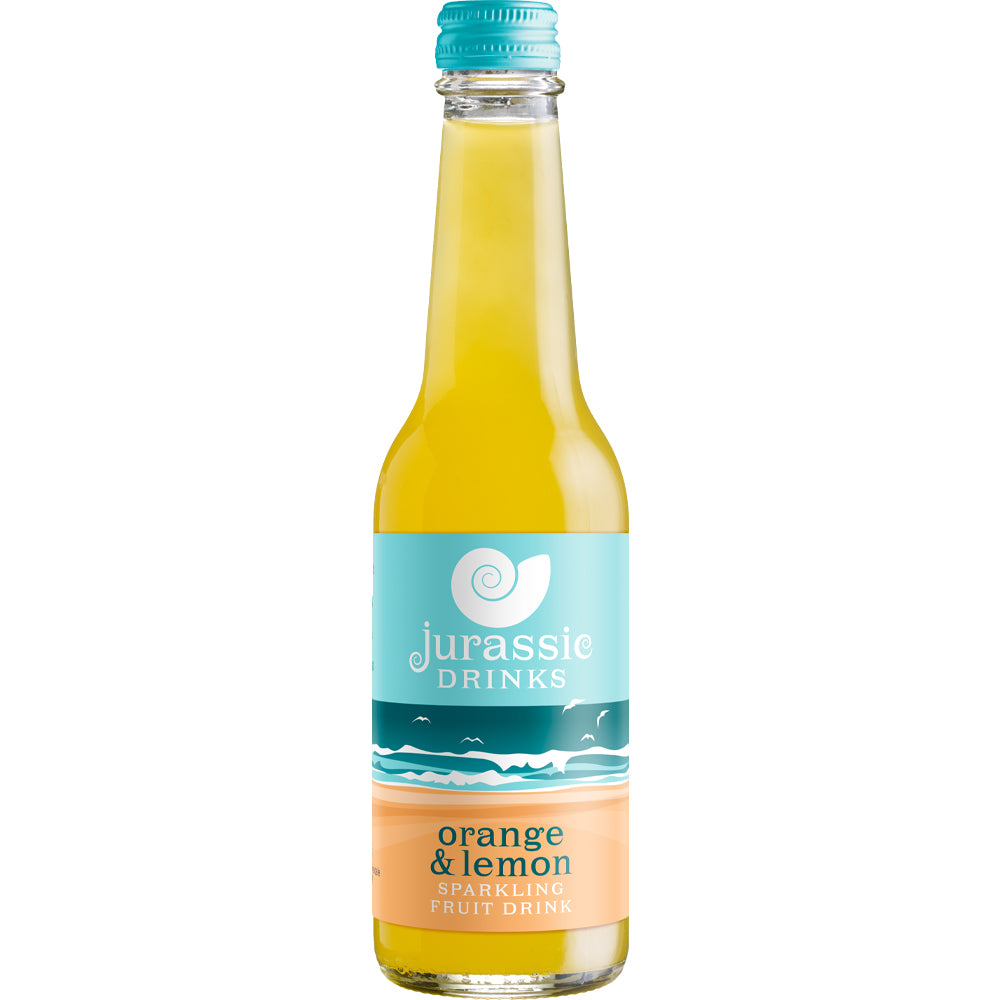 Jurassic Drinks_Jurassic Drinks Sparkling Orange & Lemon Drink 275ml-pack of 2
