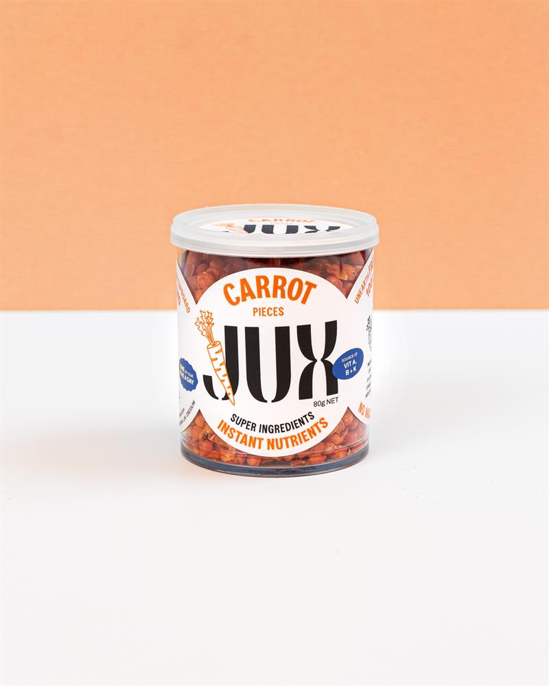 Jux Food_Freeze-Dried Carrot Pieces 80g