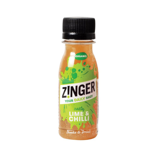 James White_Zinger Organic Lime & Chilli Shot 70ml-pack of 5