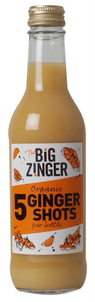 James White_Zinger Organic Ginger 5 Shots 330ml