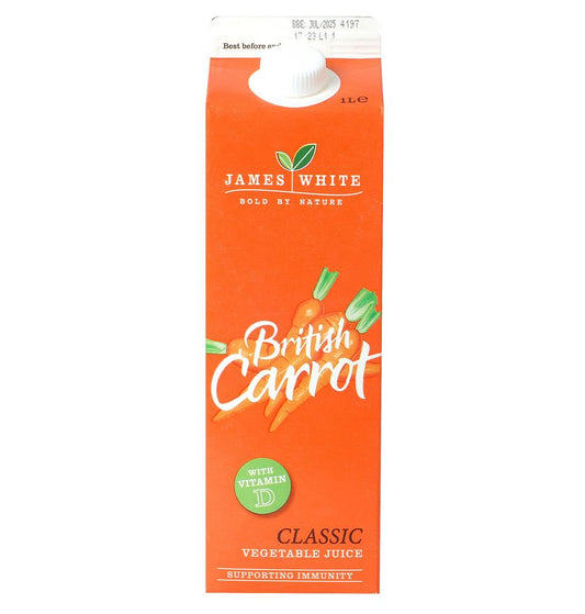 James White_British Carrot Juice with added Vitamin D 1L Tetra