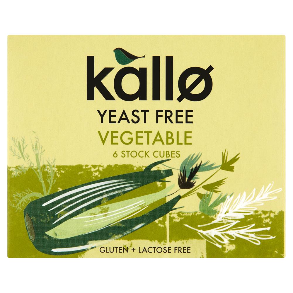 Kallo_Yeast Free Vegetable Stock Cubes 66g