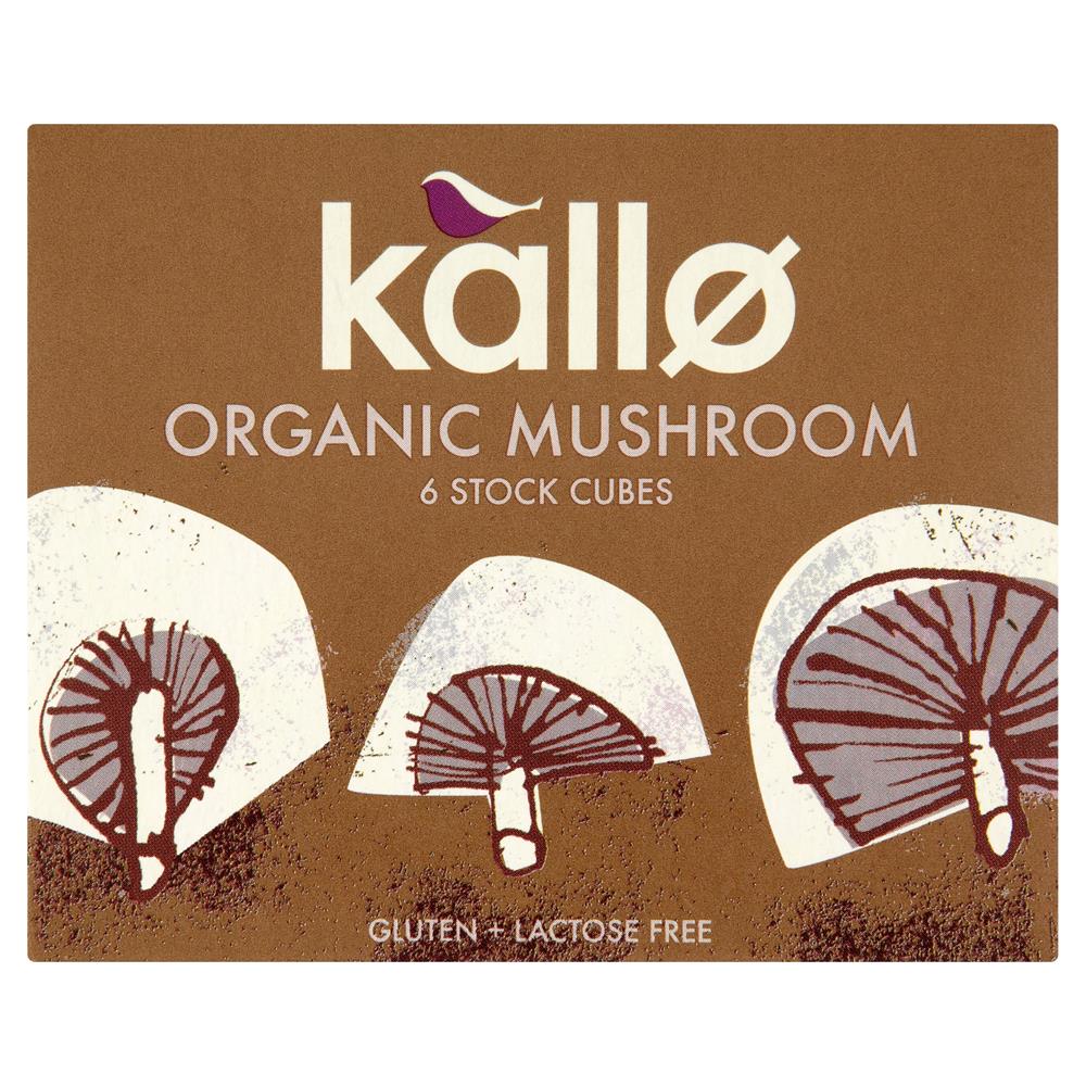 Kallo_Organic Mushroom Stock Cubes 66g