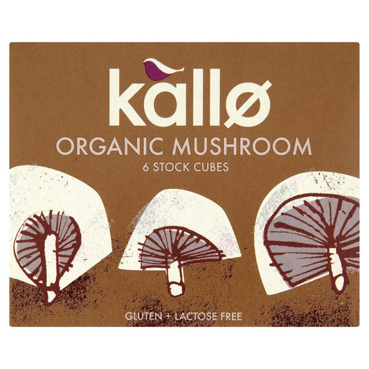 Kallo_Organic Mushroom Stock Cubes 66g