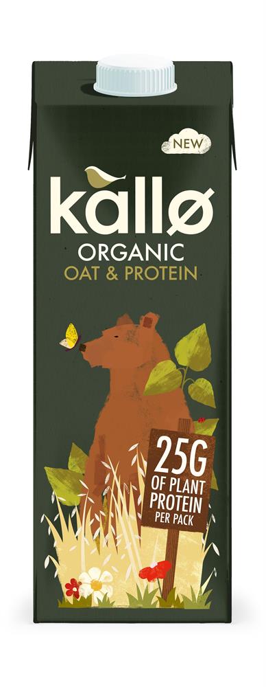Kallo_Organic Oat & Protein Drink 1L