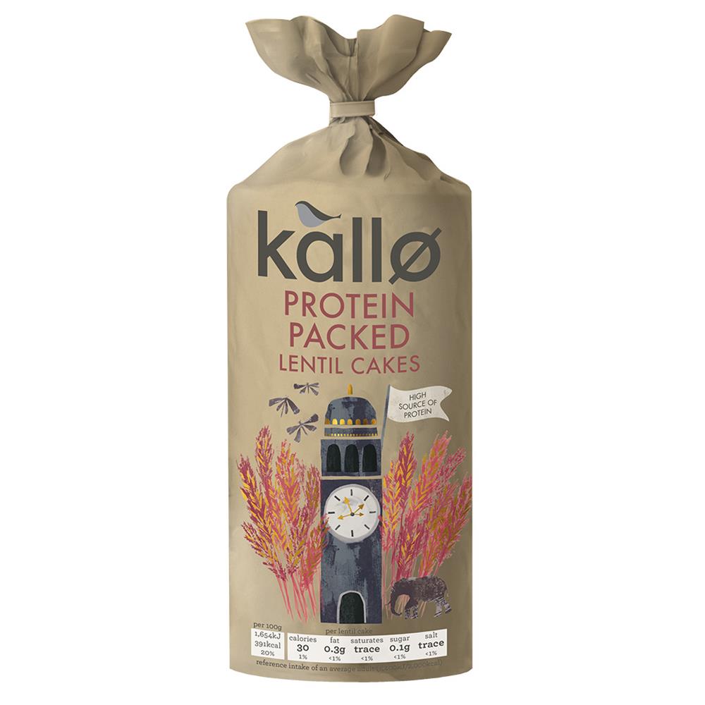 Kallo_Protein Packed Lentil Cakes 100g