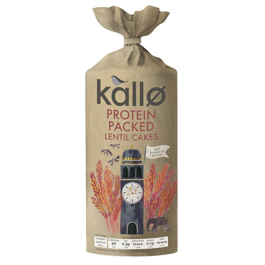Kallo_Protein Packed Lentil Cakes 100g