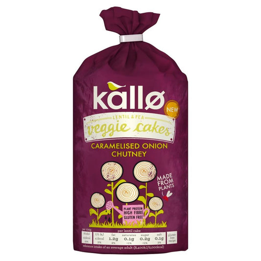 Kallo_Caramelised Onion Veggie Cakes 122g