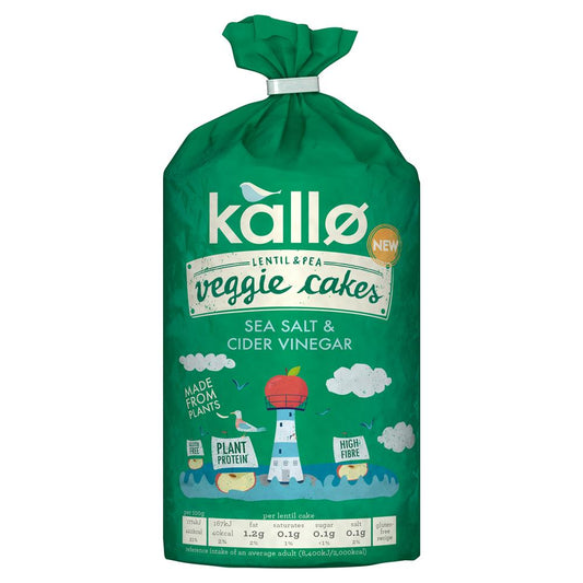 Kallo_Salt and Vinegar Veggie Cakes 122g
