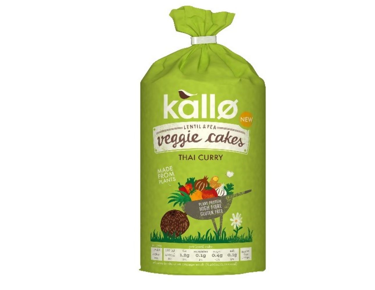 Kallo_Thai Curry Veggie Cakes 125g