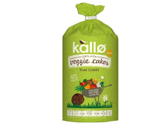 Kallo_Thai Curry Veggie Cakes 125g