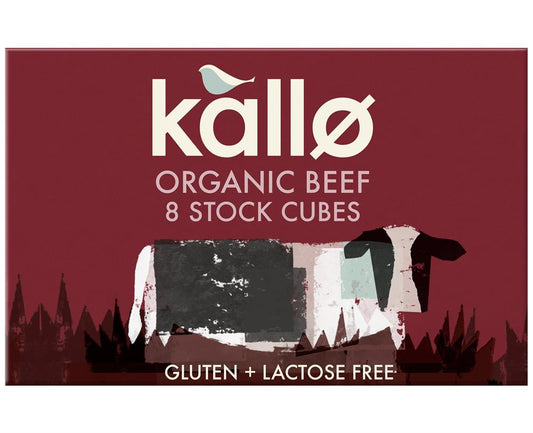 Kallo_Organic Beef Stock Cubes 8 pack 88g
