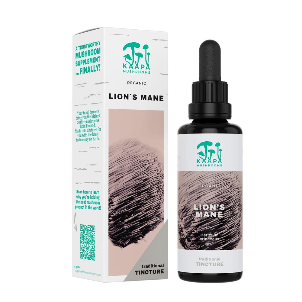 Kaapa Mushrooms_Lion's Mane Mushroom Organic Extract Tincture
