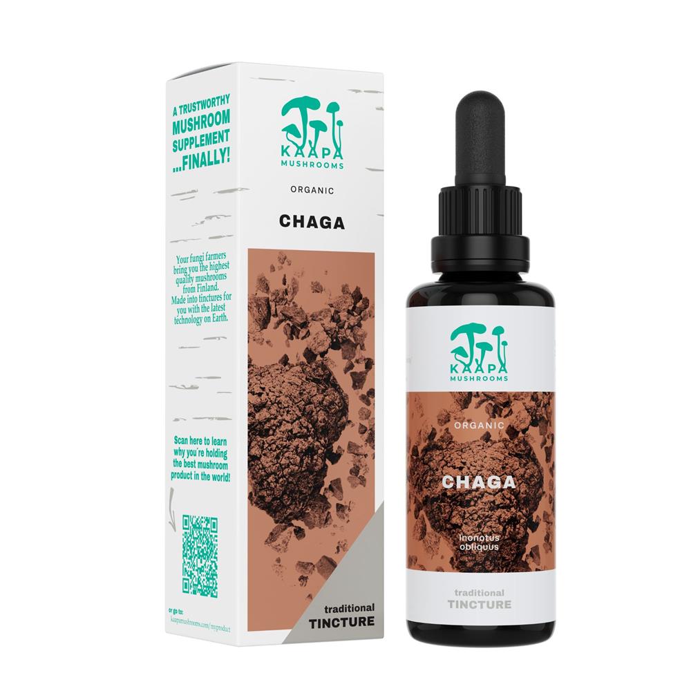 Kaapa Mushrooms_Chaga Mushroom Organic Extract Tincture