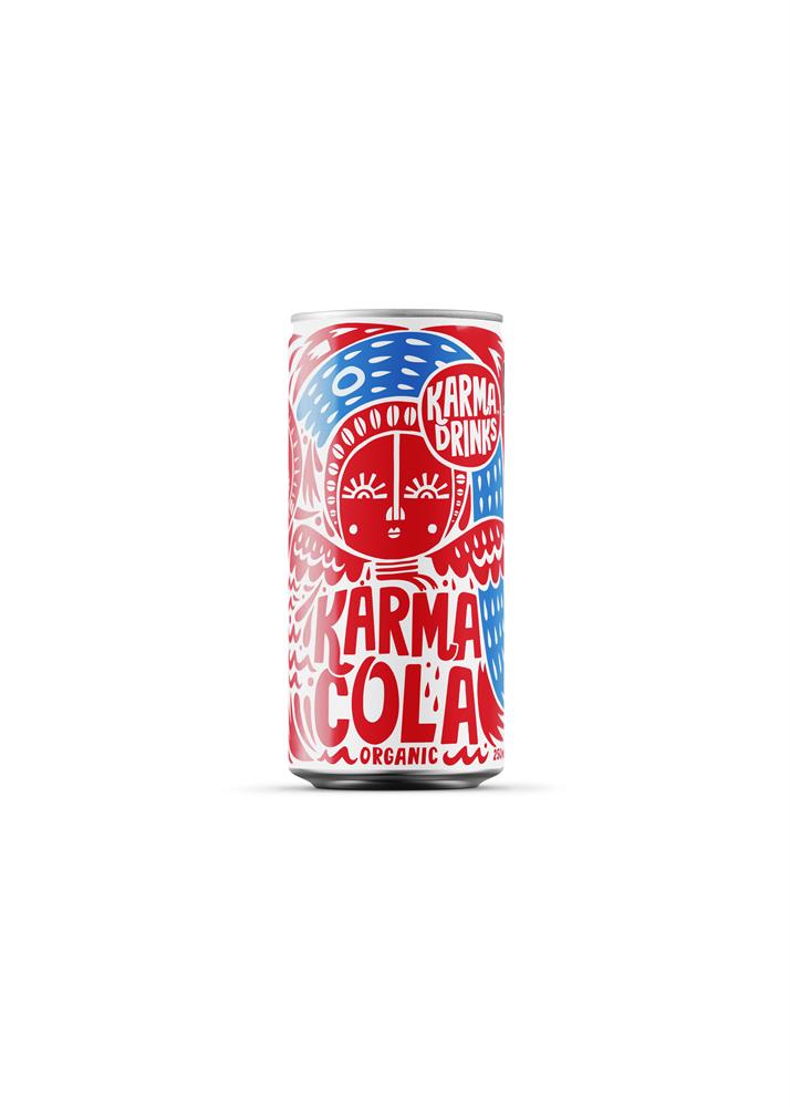 Karma Cola_250ml Can Organic Fairtrade-pack of 12