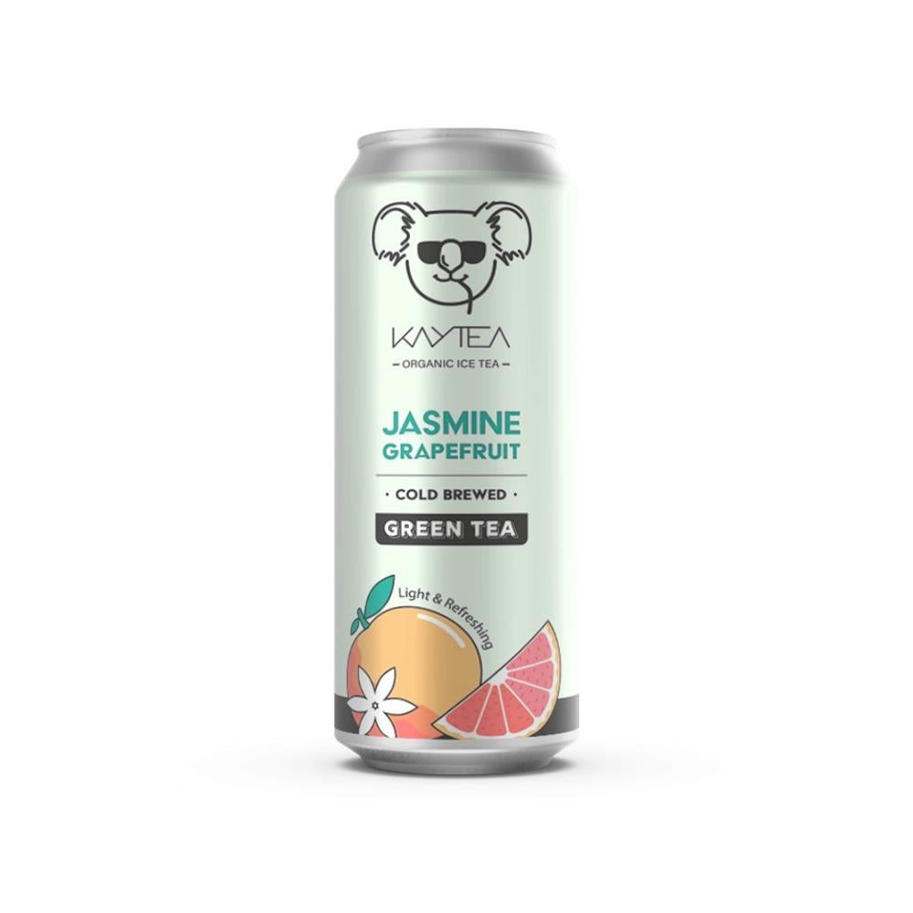 Kaytea_Organic Jasmine Green Tea with Grapefruit 330ml-Pack of 4