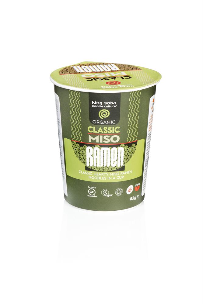 King Soba_Organic Classic Miso Ramen 85g-pack of 2