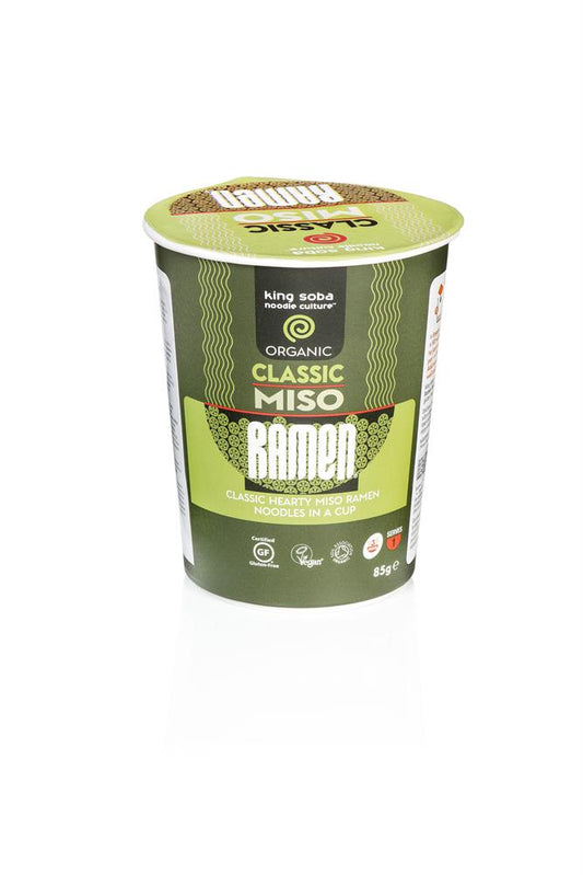King Soba_Organic Classic Miso Ramen 85g-pack of 2