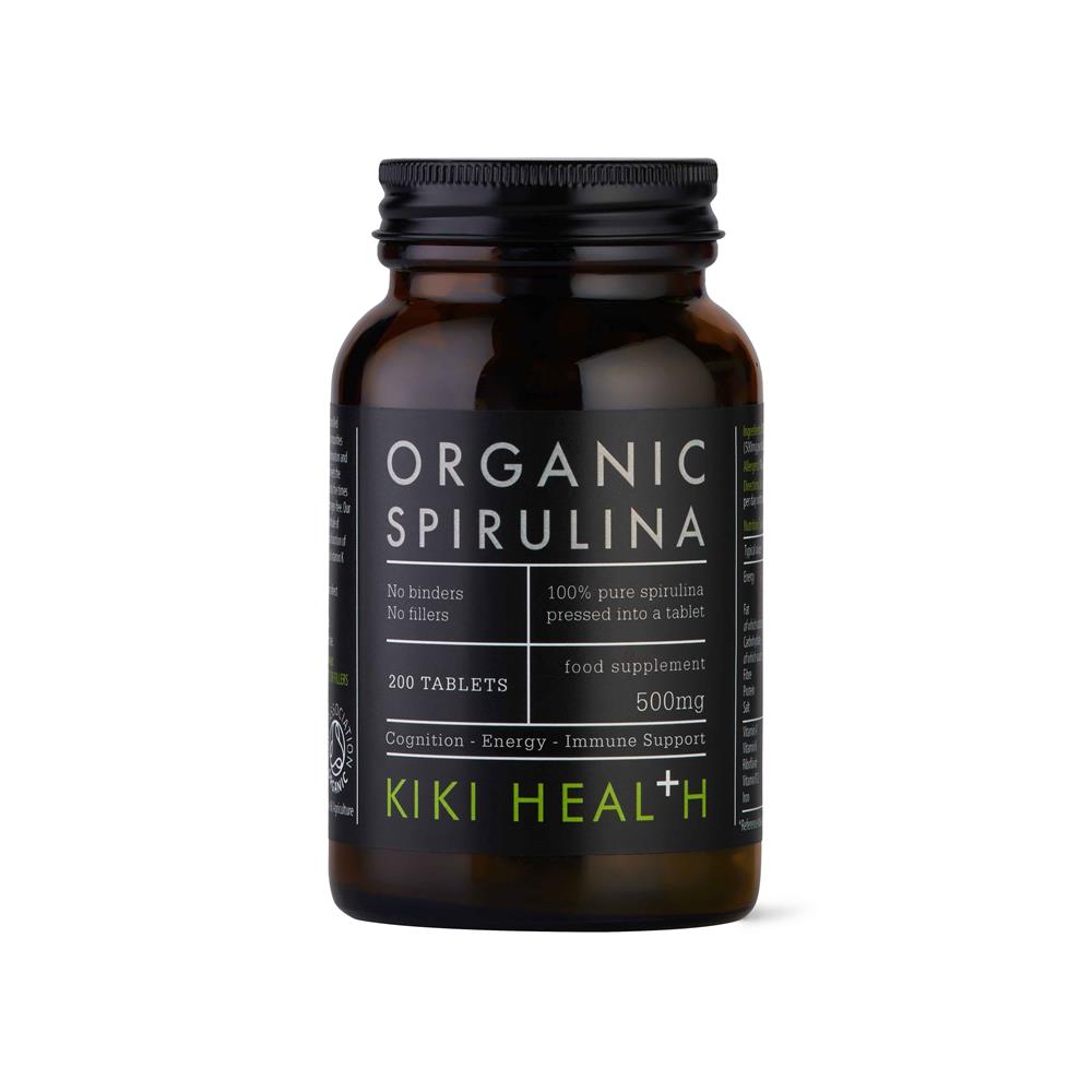 KIKI Health_Organic Spirulina Southern India 200 Tablets