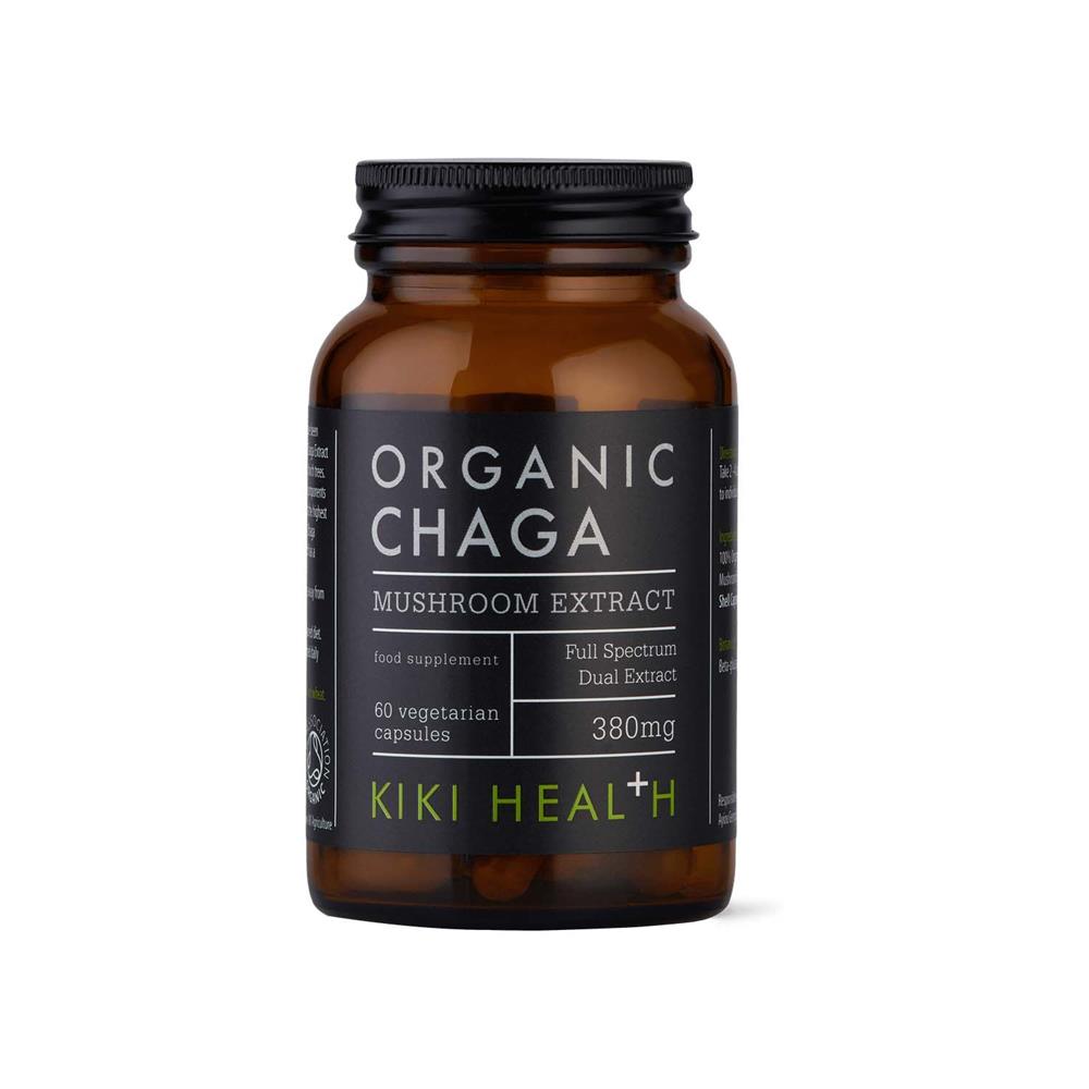 KIKI Health_Organic Chaga Extract Mushroom 60 Vegicaps