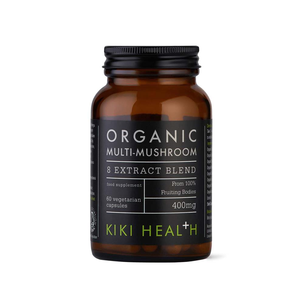 KIKI Health_Organic 8 Mushroom Extract Blend 60 Vegicaps