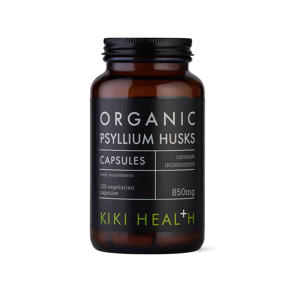KIKI Health_Organic Psyllium Husks 120 Vegicaps