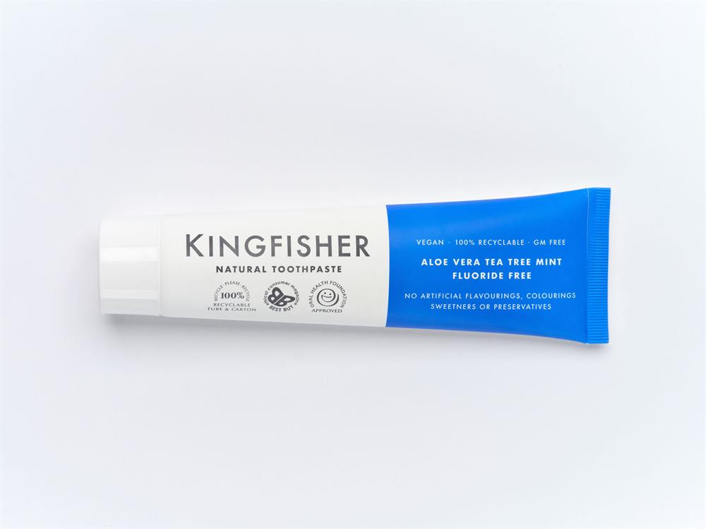 Kingfisher_Aloe Vera Tea Tree Mint Fluoride Free Toothpaste 100ml