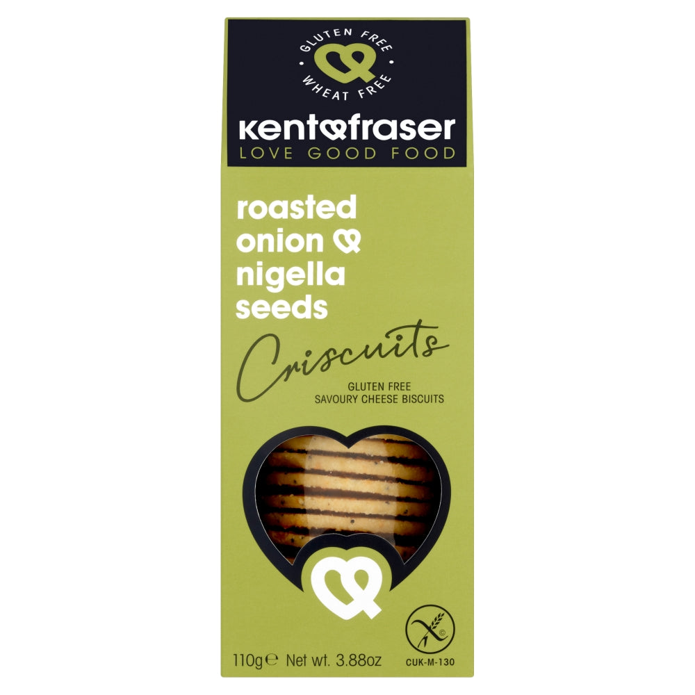 Kent and Fraser_Gluten-Free Roasted Onion Nigella Seed Cheese Wafer 110g-pack of 6