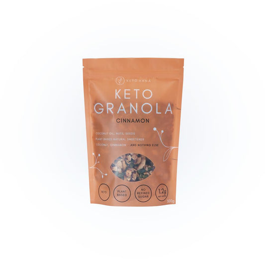 Keto Hana_Cinnamon Keto Granola 300g