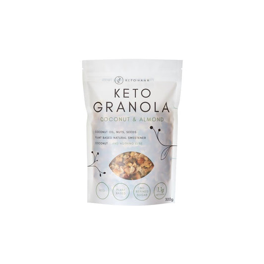 Keto Hana_Coconut & Almond (Plant Based) Keto Granola 300g