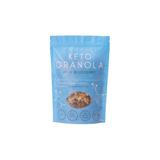 Keto Hana_Wild Blueberry Keto Granola 300g
